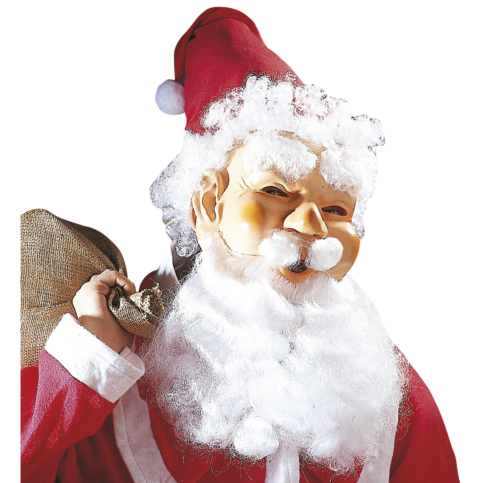 kerstman masker voor onherkenbare kerstmannen
