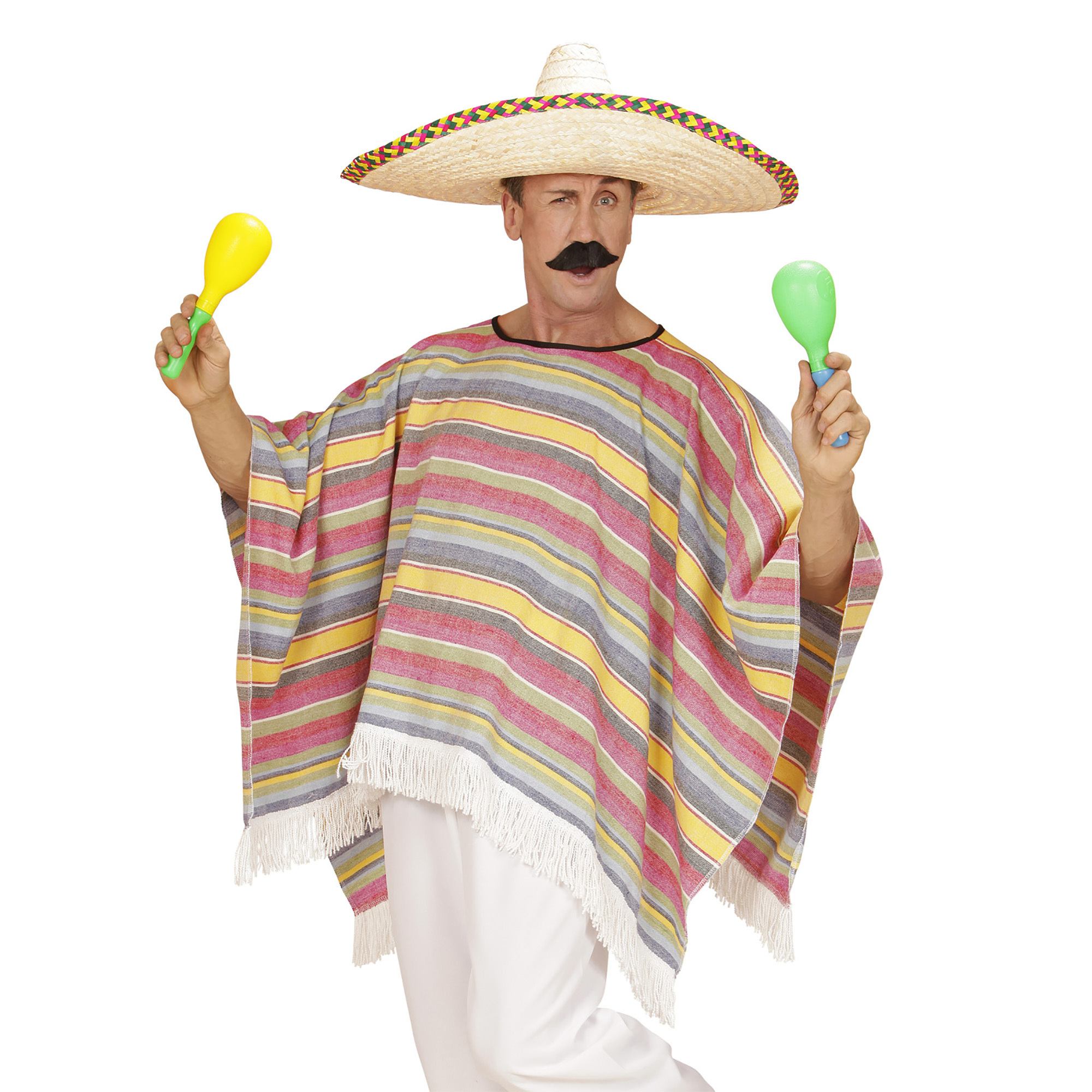 mexicaanse poncho tequila volwassen