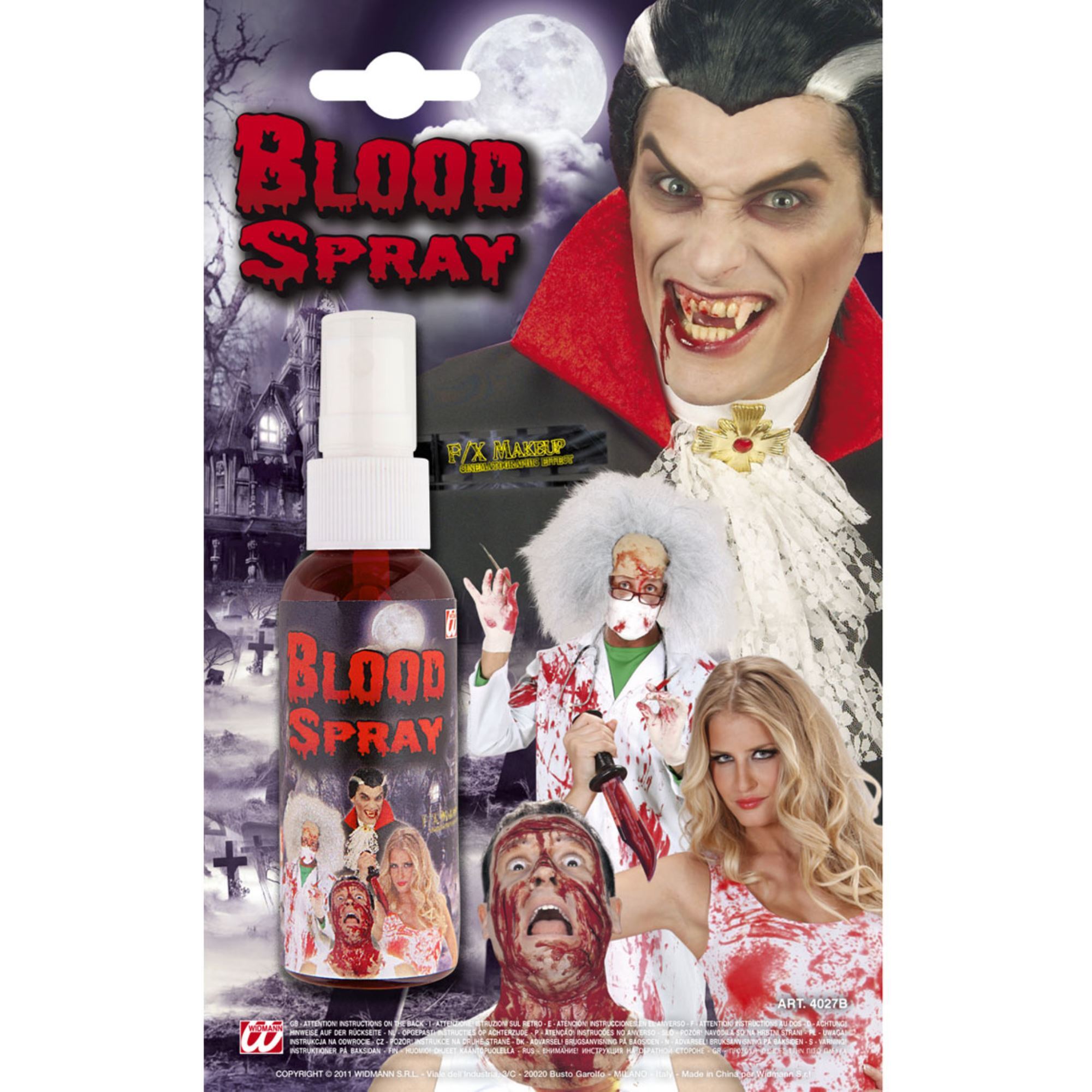 Nep bloed spray  Bloody red 48 ml