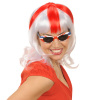 foto 3 pruik supporter Engeland vrouw