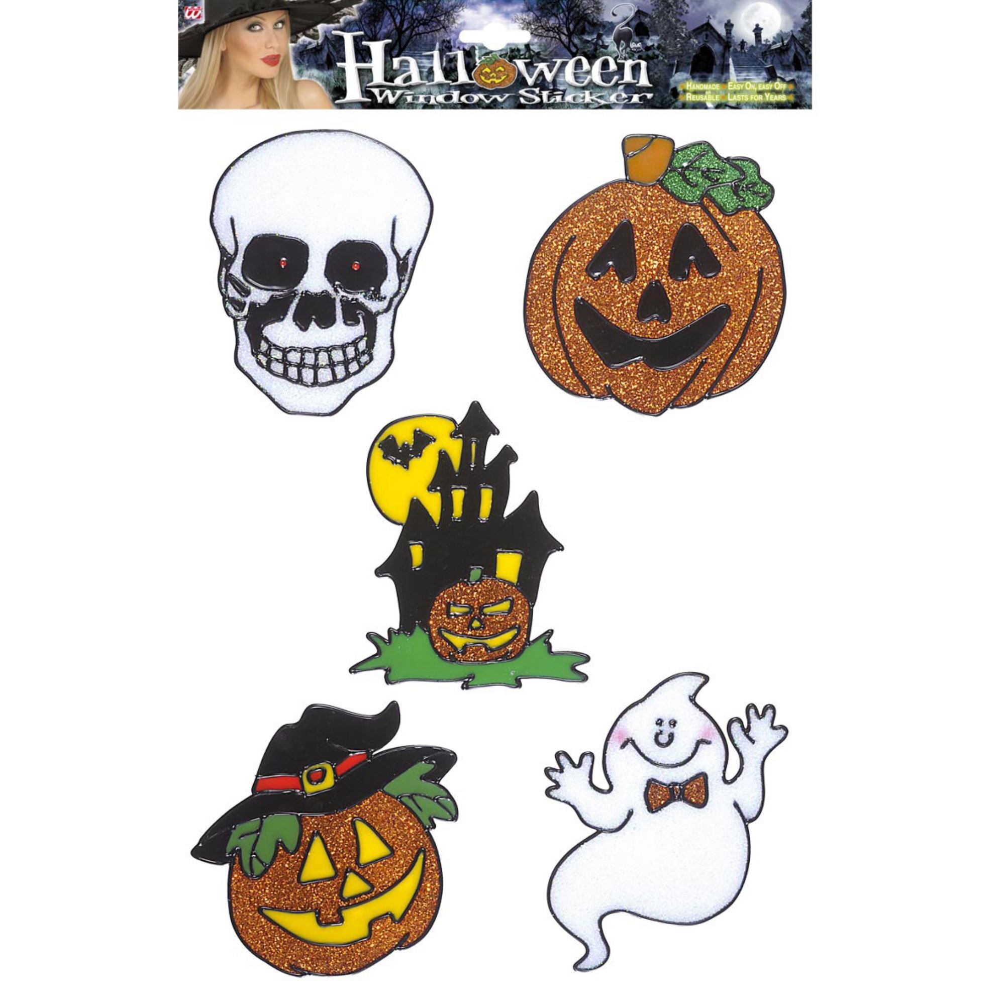 raamstickers halloween