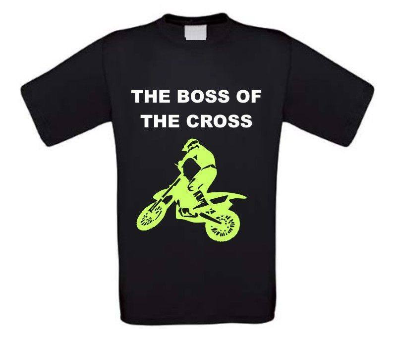 the boss on the cross t-shirt korte mouw