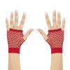 foto 1 vingerloze nethandschoenen rood