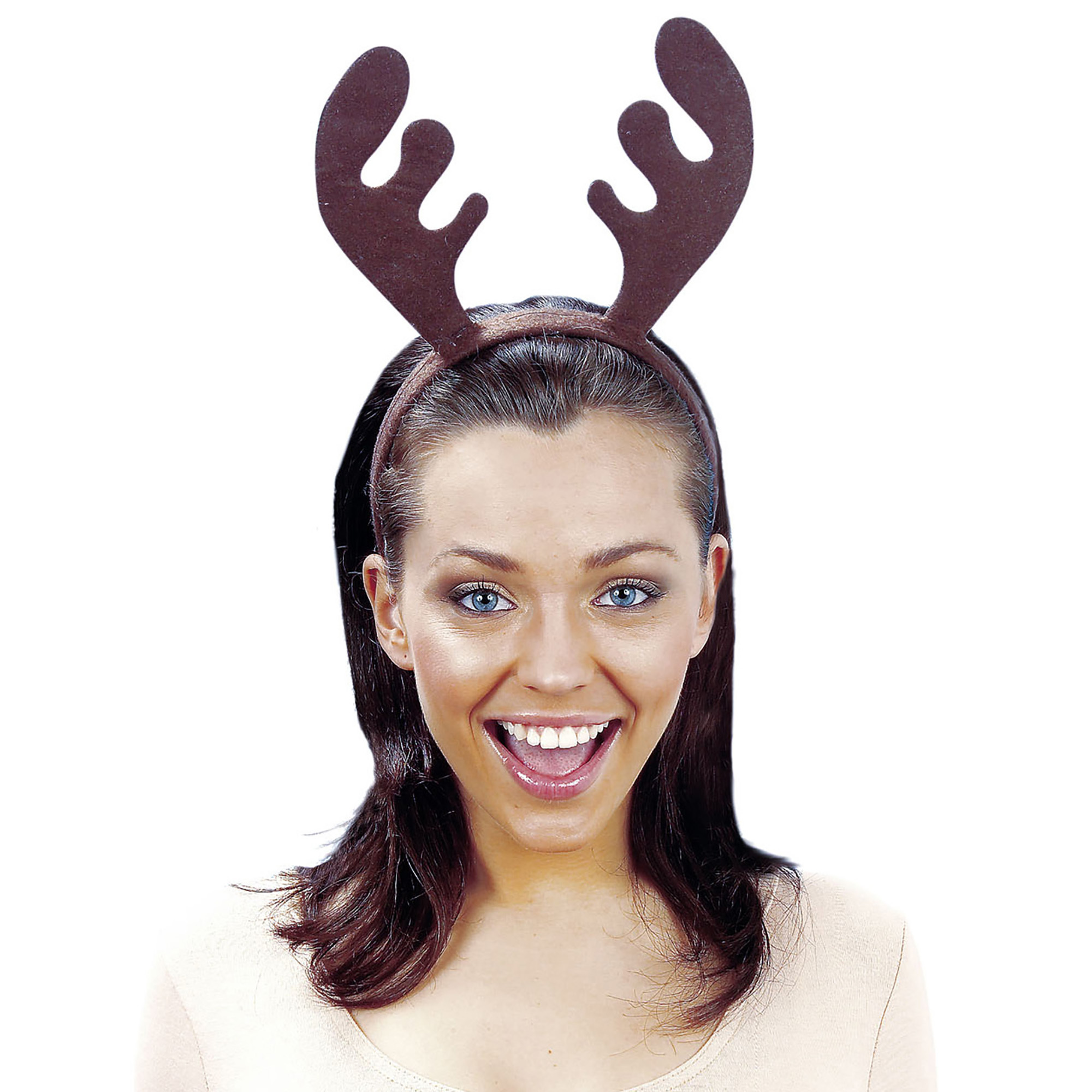 Vrolijk kerst met deze diadeem rendier gewei  het ultieme feestelijke accessoire voor kerstmis of kerstborrel