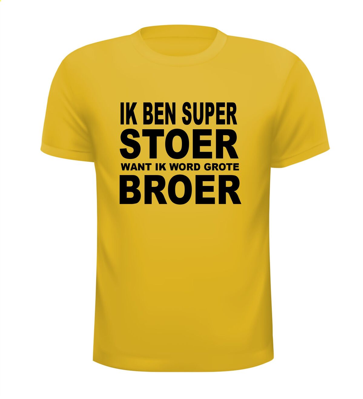 Goede Ik ben super stoer want ik word grote broer t-shirt MQ-43