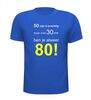 foto 5 Shirtje 50 zijn is prachtig maar over 30 jaar ben je alweer 80!