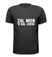 Zal mien een bal jukke achterhoek t-shirt korte mouw Zal mien een bal jukke achterhoek t-shirt korte mouw