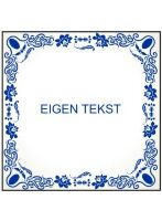 Ontwerp je eigen spreukentegel met je eigen spreuk