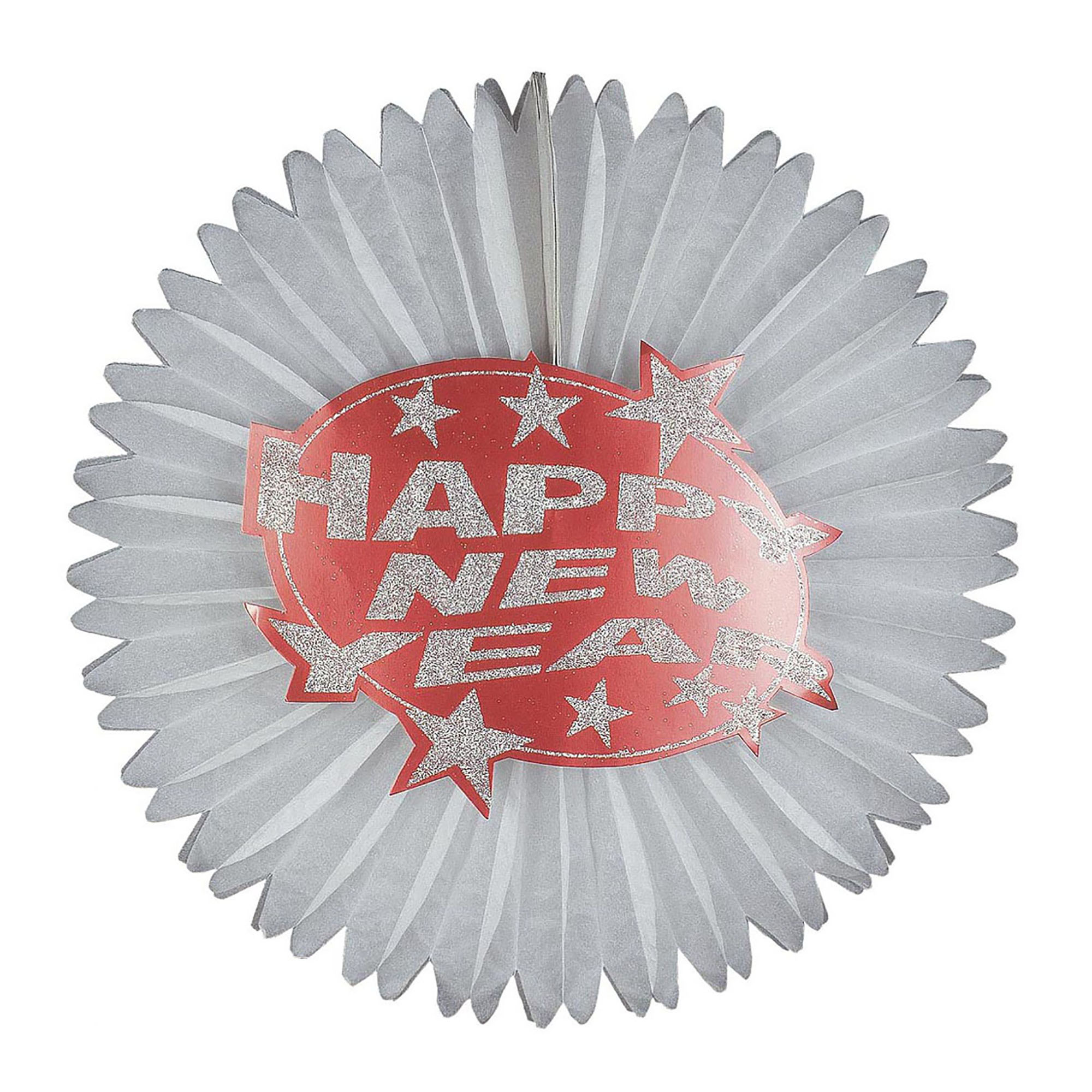 happy new year papieren decoratie