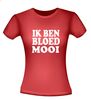 foto 8 fun t-shirt korte mouw ik ben bloed mooi