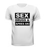foto 13 fun t-shirt korte mouw sex drugs and apres ski