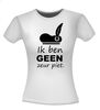 foto 14 ik ben geen zeur piet t-shirt korte mouw