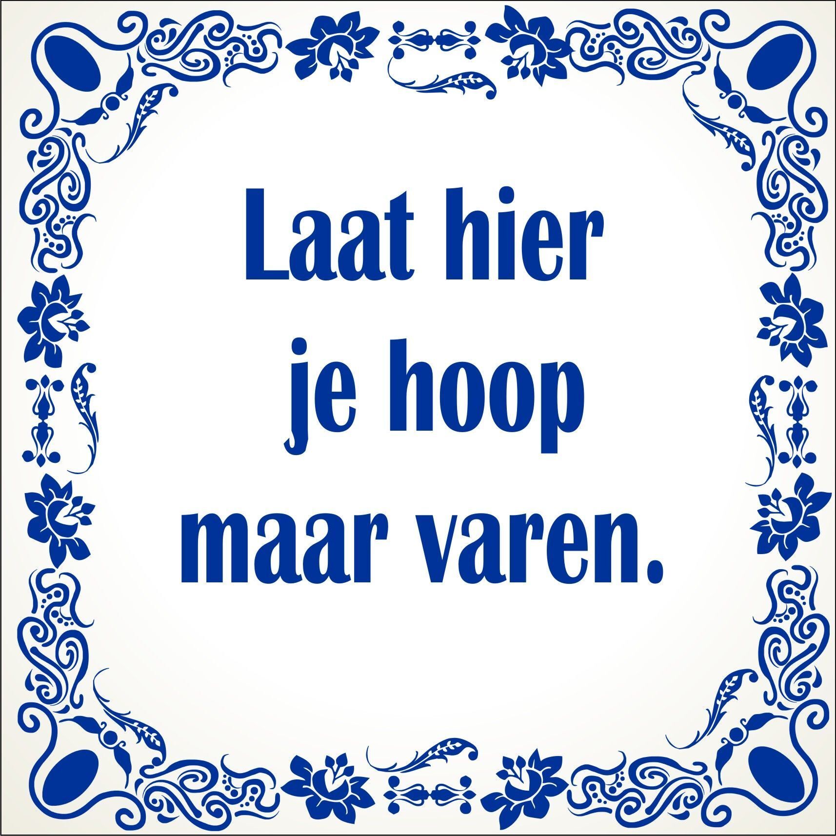 voor op het toilet hier je hoop ...