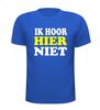foto 5 t-shirt korte mouw ik hoor hier niet