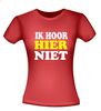foto 8 t-shirt korte mouw ik hoor hier niet