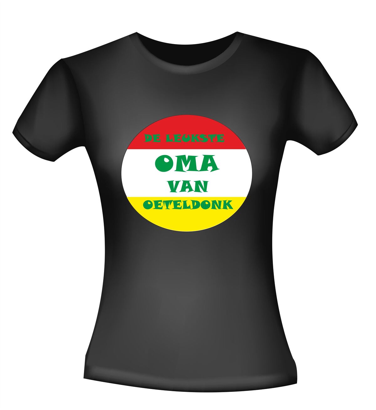 De leukste oma van oeteldonk t-shirt korte mouw