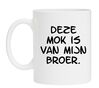 foto 1 Deze mok is van mijn broer