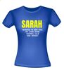 foto 3 Sarah worden is een eer, 50 jaar gaan voorbij als een speer t-shirt korte mouw