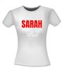 foto 7 Sarah worden is een eer, 50 jaar gaan voorbij als een speer t-shirt korte mouw
