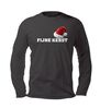 Fijne kerst met kerstmuts T-shirt lange mouw