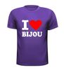 foto 3 fun t-shirt korte mouw i love bijou