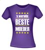 foto 2 fun t-shirt korte mouw s werelds beste moeder