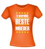 foto 5 fun t-shirt korte mouw s werelds beste moeder