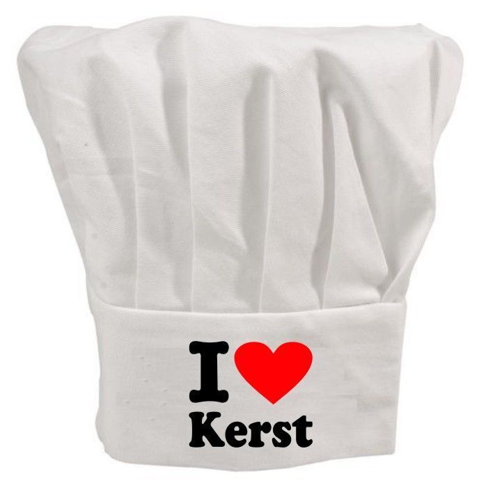 i love kerst koksmuts