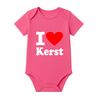 foto 2 i love kerst romper wit