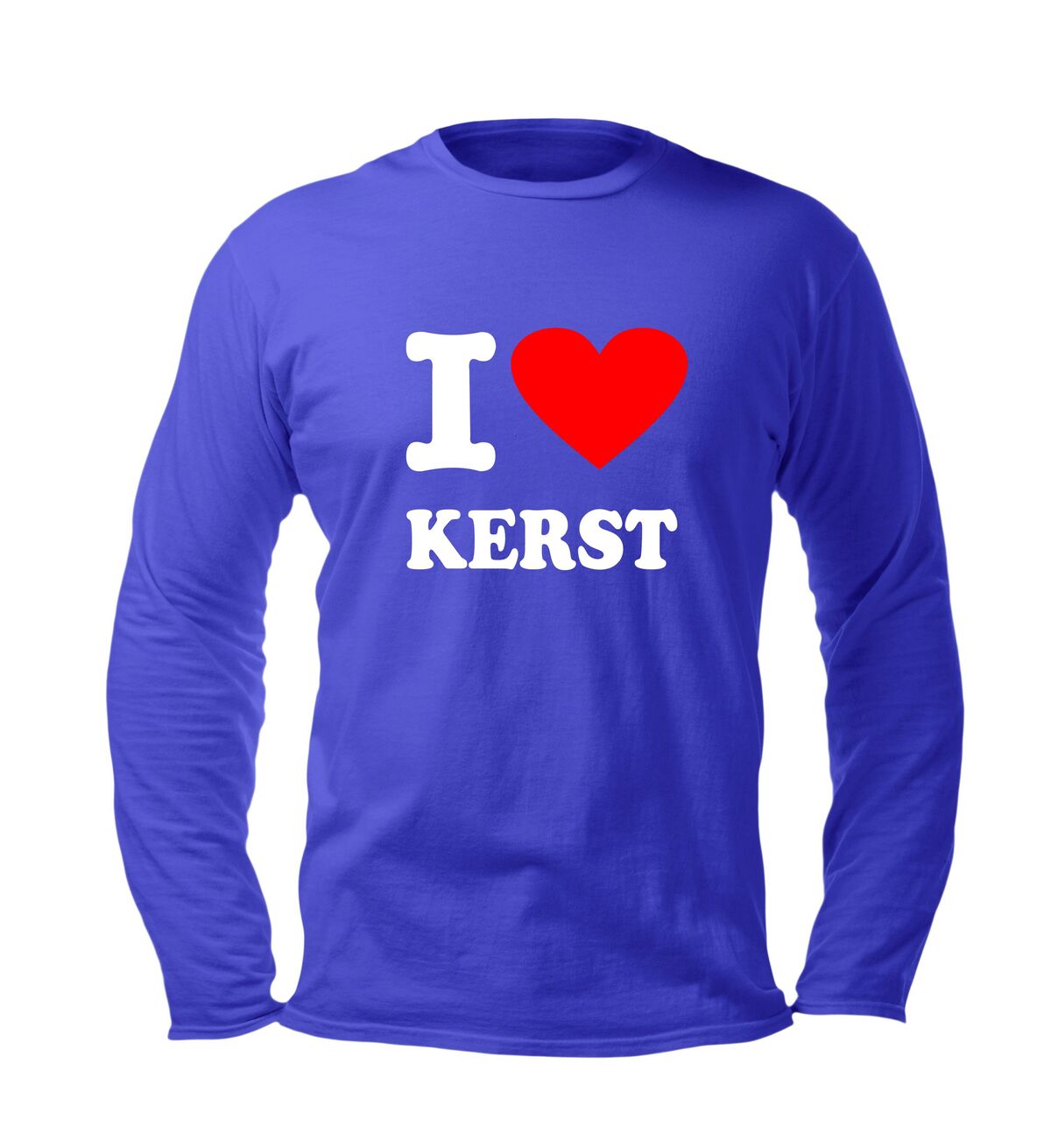 foto 2 i love kerst t-shirt lange mouw