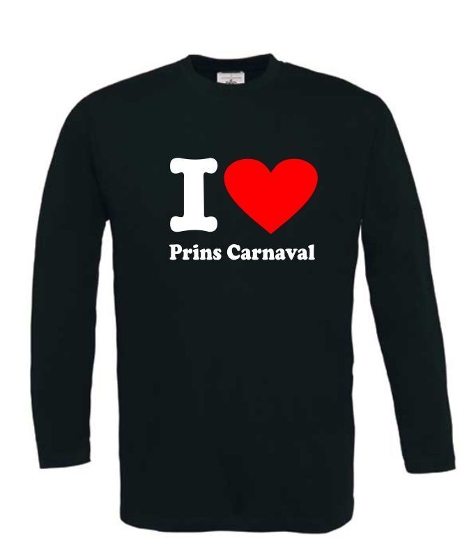 i love prins carnaval t-shirt lange mouw