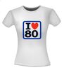 foto 2 i love the eighties t-shirt wit korte mouw