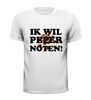 foto 11 ik wil pepernoten t-shirt korte mouw sinterklaas