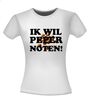 foto 12 ik wil pepernoten t-shirt korte mouw sinterklaas