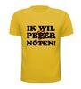 foto 13 ik wil pepernoten t-shirt korte mouw sinterklaas