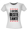 foto 7 T-shirt ’s werelds beste tante leuk cadeau voor tante