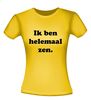 foto 16 t-shirt korte mouw Ik ben helemaal zen