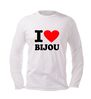 foto 4 t-shirt lange mouw i love bijou