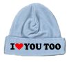 foto 3 babymutsjes i love you too