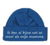 foto 8 babymutsjes ik ben al bijna net zo mooi als mijn mamma