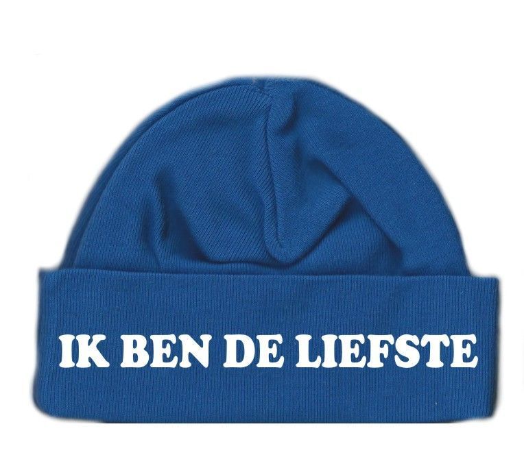 babymutsjes ik ben de liefste