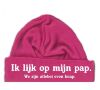 foto 3 babymutsjes ik lijk op mijn pap we zijn allebei even knap
