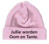 foto 2 babymutsjes jullie worden oom en tante