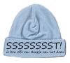 foto 7 babymutsjes sssst ik ben effe een slaapje aan het doen