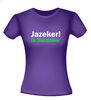 foto 4 fun t-shirt korte mouw jazeker de discotheker