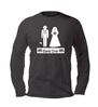 game over vrijgezellen trouwen t-shirt lange mouw