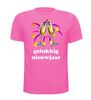 foto 11 gelukkig nieuwjaar champagneglazen t-shirt korte mouw