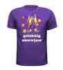 foto 3 gelukkig nieuwjaar champagneglazen t-shirt korte mouw