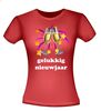 foto 8 gelukkig nieuwjaar champagneglazen t-shirt korte mouw