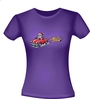 foto 4 grappig t-shirt korte mouw overreden rendier cartoon